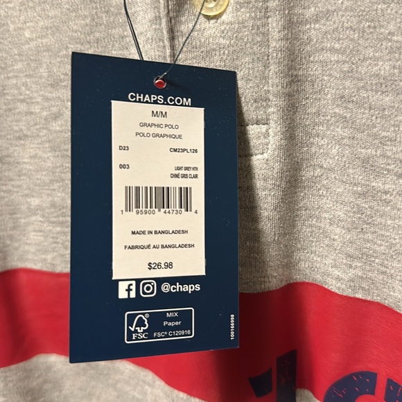 Chaps Polo Shirt - Picture 2 of 2